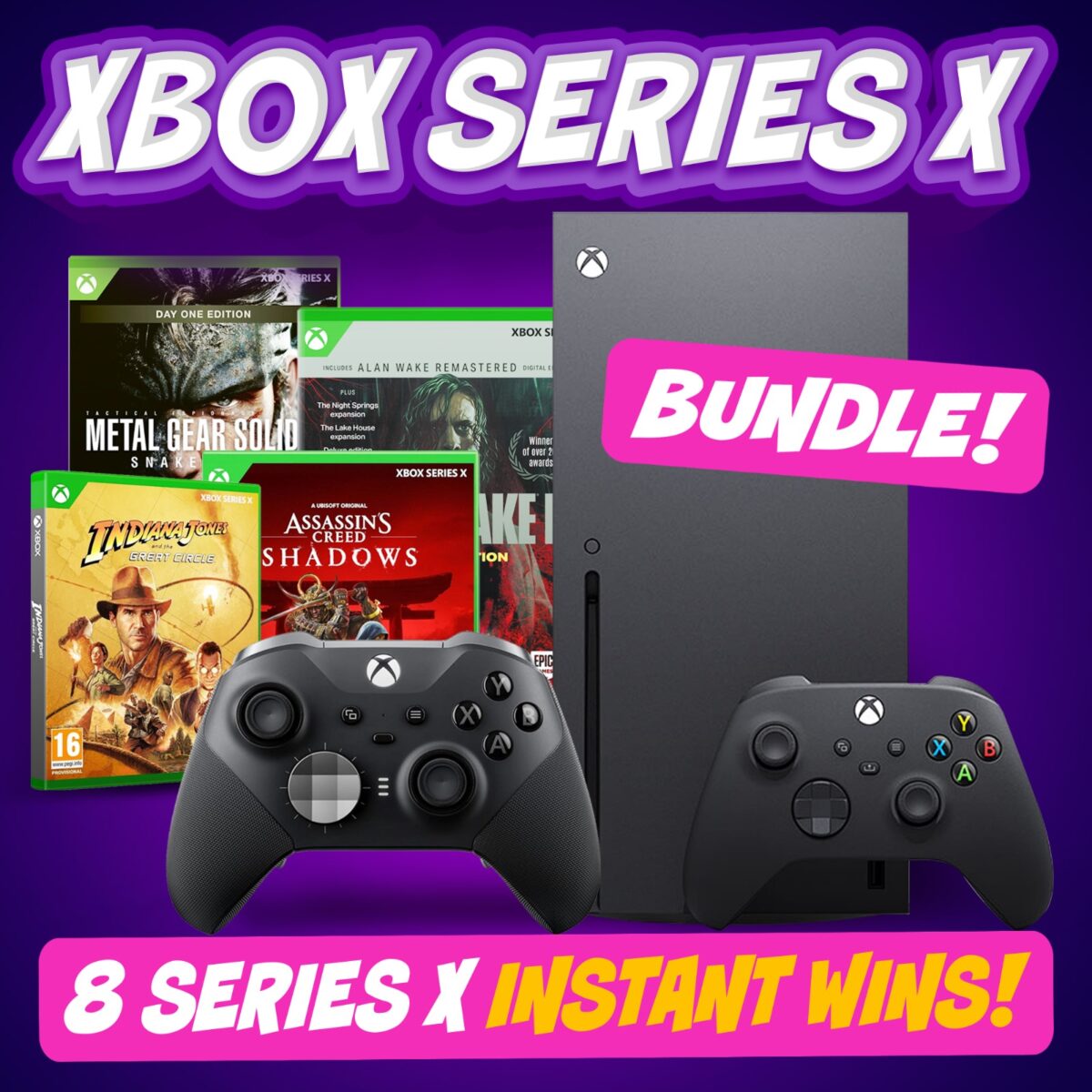 XBOX SERIES X BUNDLE!